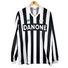 1992-94 Juventus Maglia Kappa Danone Home L   SHIRT MAILLOT TRIKOT