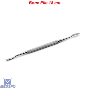 Knochen Zahnarztfeile doppelseitig chirurgisch zahnmedizinisch Instrumente CE - Bild 1 von 4