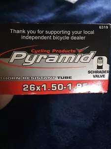 Cycling Prod Pyramid Presta Valve Thorn Resistant 26 x 1.50-1.95 Inner Tube 32mm - Picture 1 of 6