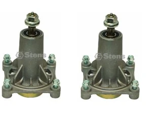 2 nuevos mandriles 192872 y carcasas 187281 para artesano Husqvarna 42", 46"" con pernos - Imagen 1 de 1