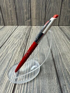 Vintage Texaco Advertising Ballpoint Pen Red & Silver Ray And Bus Greeley Colora - Picture 1 of 5