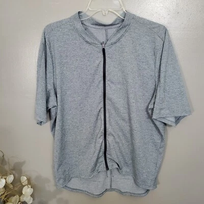 Camiseta deportiva de ciclismo cooperativa Rei Junction para mujer talla XL gris tejida unión cremallera completa Foto 1 de 4