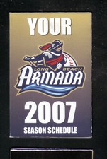 Long Beach Armada--2007 Pocket Schedule--Golden Baseball League