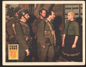 Four Sons1940-original 11"x14" lobby card-Features Mary Beth Hughes and some ...