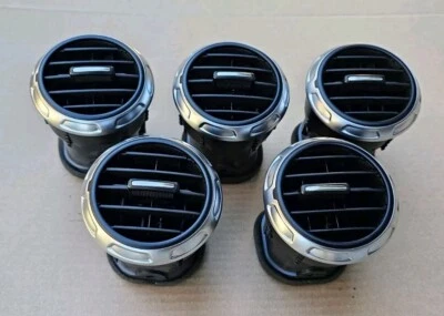 Conjunto de ventilación de aire para tablero Audi TT MK2 5x 2008 2014/OEM 2009 2010 2011 2012 2013  Foto 1 de 4