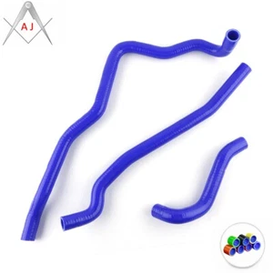 Blue For 2003-2007 Suzuki Vinson 500 LT-F500F ATV Silicone Radiator Coolant Hose - Picture 1 of 8