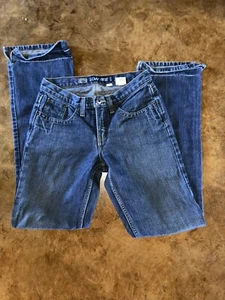 Cruel Girl Western Jeans womens low rise, Relaxed Fit 7 Long - Picture 1 of 6