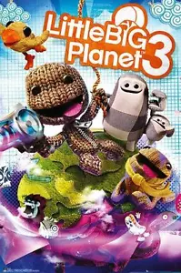 Little Big Planet 3 : Cover - Maxi Poster 61cm x 91.5cm new and sealed - Picture 1 of 1