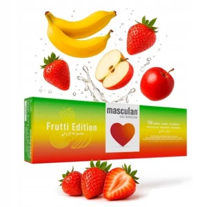 Masculan Frutti Edition MEGA PACK 150 pcs. condoms, Premium German Quality - Picture 1 of 5