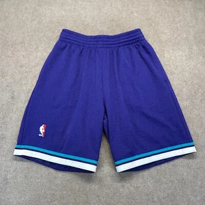 Charlotte Hornets HWC Shorts Men's Medium Mitchell & Ness Swingman NO LOGO - Picture 1 of 11