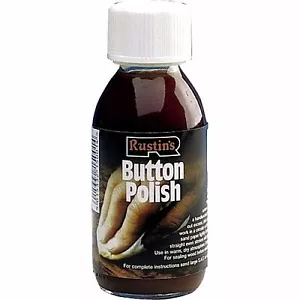 Rustins Bouton Lustrant 125ml Pure Gomme Laque Bois Meuble Arrivée Vernis - Photo 1/3