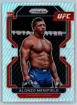 2022 Panini Prizm UFC Rookie Silver Alonzo Menifield - Image 1 of 2