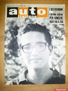 ITALIENISCHES AUTO - JAHR 46 - NR. 43 (28. Oktober 1965) ANDREA DE ADAMICH - MAGAZIN - Bild 1 von 2