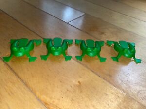 Cranium Balloon Lagoon Replacement Parts Pieces Lot of 4 Frog Pond Frogs