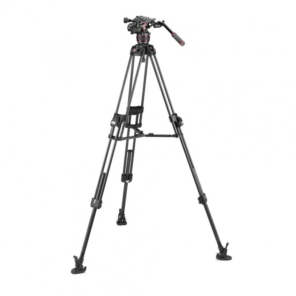 Manfrotto Nitrotech 608 mit Stativ 645 Fast Twin  | Manfrotto Stative - Bild 1 von 1