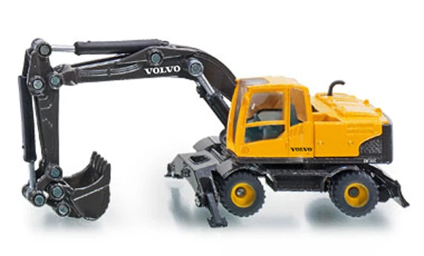 NEW SUPER SIKU 1887 Volvo Mobile Excavator Truck 1:87 Die-Cast Metal Model RETIR - Image 1 of 1