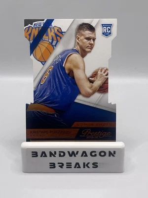 2015 PRESTIGE KRISTAPS PORZINGIS 209 BRONZE ROOKIE RC BONUS SHOTS /149 KNICKS - Image 1 of 2
