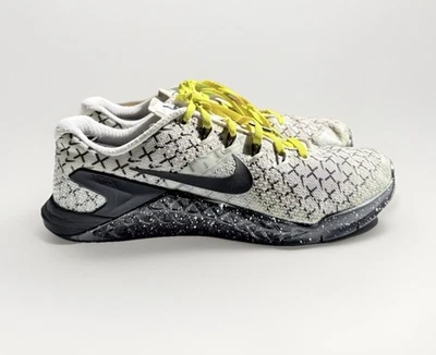 Nike Metcon 4 Para Mujer Talla 9.5 Blanco Amarillo Entrenamiento Zapatos para Correr Tenis Foto 1 de 4