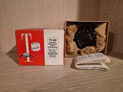 Triad Transformer TY-83 Torodial Power 12.6VDC to 500 VDC - Image 1 of 3
