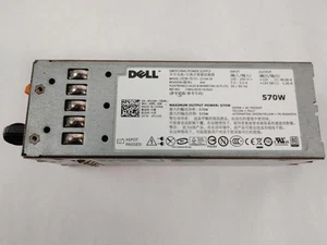 Dell PowerEdge T610 570 W alimentatore server hot swap 2U FU100 - Foto 1 di 6