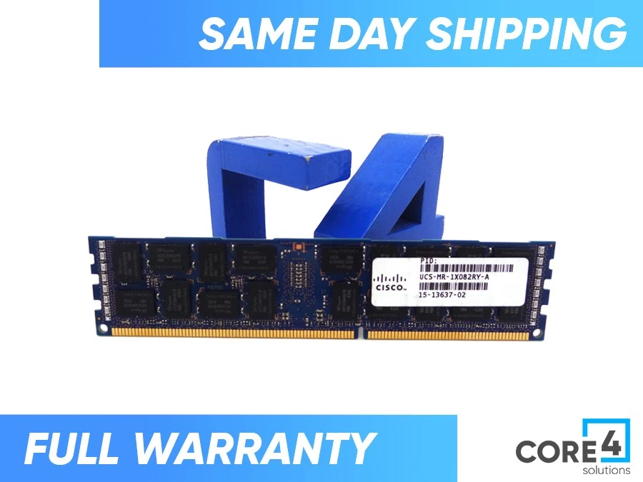 MEMORIA CISCO 15-13637-02 CISCO 8 GB 2RX4 PC3L 12800R 3 Foto 1 de 1