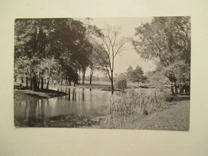Greenfield Indiana Postcard James Whitcomb Riley Memorial Park IN - Picture 1 of 2