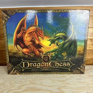 Dragon Chess 2 Games in 1 Rare Drangonchess Inc 100% Complete Set - Picture 1 of 5
