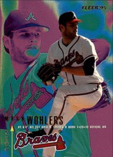 1995 Fleer Atlanta Braves Baseball Card #322 Mark Wohlers