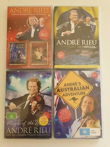 André Riue Bulk Lot Dvds x4. x2 Brand New Sealed, x2 used but in Good Condition - Picture 1 of 5