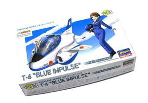 HASEGAWA 60123 Aircraft Model Eggplane Series T-4 Blue Implulse TH13 Hobby H0123 - Picture 1 of 1