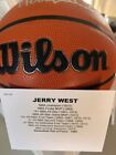 Basketball intérieur/extérieur signé Jerry West dédicacé Wilson NBA TRISTAR