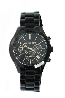 Michael Kors Slim Runway Chronograph Bracelet Watch 42mm 124421 - Image 1 of 2
