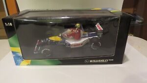  Ayrton Senna "Taxi" Nigel Mansell Williams1:18 Minichamp 1991 British GP FW14 
