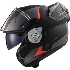 LS2 CASCO MOTO MODULARE FF906 ADVANT CODEX MATT BLACK TITANIUM RIBALTABILE KPA - Bild 1 von 7