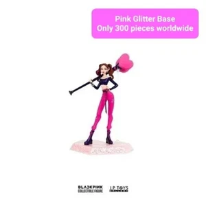 Blackpink Official Goods Collectible Figure Limited Edition JENNIE Glitter Base - Picture 1 of 2