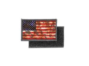 toppe toppa patch bandiera stampado banderina usa americana stati uniti r2 - Picture 1 of 1