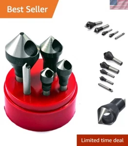 5 Stück Null-Flöte Senker & Entgrater Werkzeug Set, 82 Grad - Bild 1 von 6