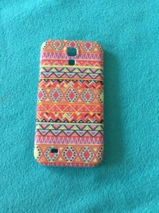 Hardcase für Samsung Galaxy S4 Zick Zack Orange 🍊 Neu & OVP - Picture 1 of 7