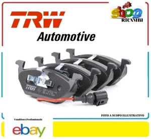 TRW GDB 1222 KIT PASTIGLIE FRENO FORD FIESTA/PUMA MAZDA 121 III TVR CHIMAERA - Imagen 1 de 3