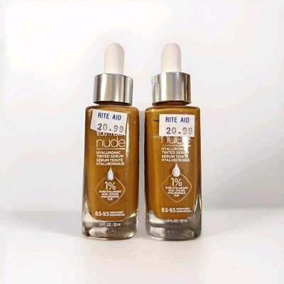 2-Pack -- L'Oreal True Match Nude Hyaluronic Tinted Serum - 8.5-9.5 Medium Deep - Image 1 of 3