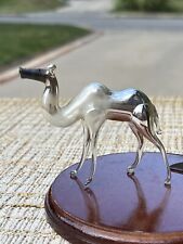🐪 VTG Bimini German RARE Blown Glass Camel 3 1/2” Standing Figure Ornament