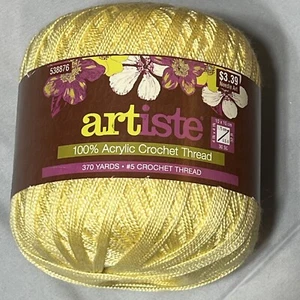 Artiste Crochet Thread - #5 - 370 yds. - Pear - 100% Acrylic - Picture 1 of 5