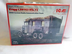 ICM WWII German Radio Communication Truck Model Kit Open Box # 35462 1:35 - Picture 1 of 3