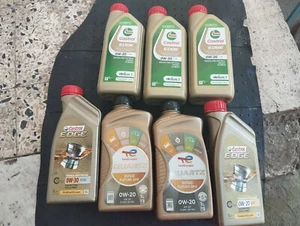 OLIO CASTROL EDGE 4 LT OW-20 + 1 LT OW-30 +2 LT OW-20 TOTAL - Foto 1 di 4