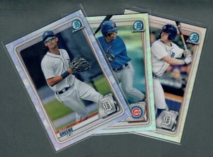 Bowman 2020 Chrome Draft refractor ~ tú eliges ~ primer Bowman ~ perspectivas - Imagen 1 de 121