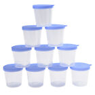 40Ml Lab Stool Sample Collection Cup Hard Plastic Urine Test Collections Cup -Li
