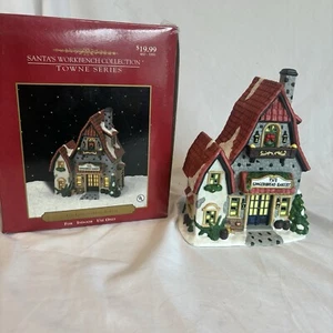 Christmas Santa's Workbench Collection Gingerbread Bakery House Cottage NO LIGHT - Picture 1 of 7