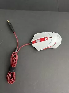 Redragon S101W Gaming Mouse ONLY Tested RGB Red Dragon USB NO KEYBOARD - Picture 1 of 3