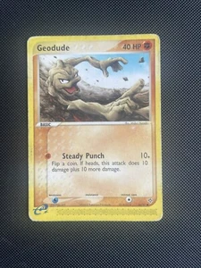 Pokémon CCG - Geodude 56/97 - EX Dragon - Common - PLAYED - Picture 1 of 6