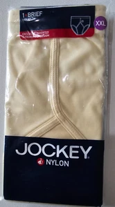 Jockey Nylon Breve Talla XXL (44-46) 2005 Nailon Brillante Y Frente Mosca Desnudo NUEVO - Imagen 1 de 5